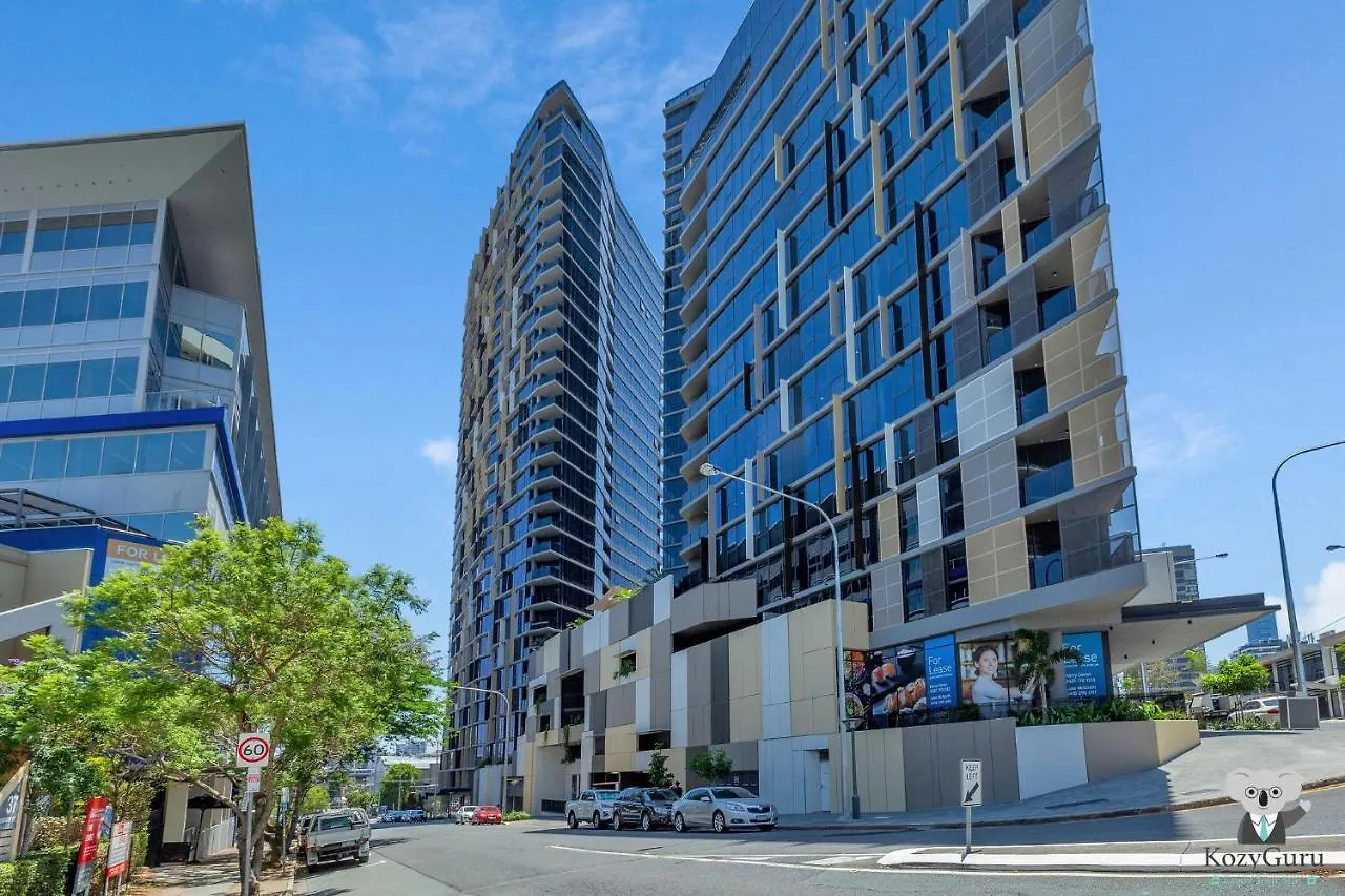 Апартаменты Kozyguru South Brisbane Kozy 1Bed Apt + Free Parking Qsb001
