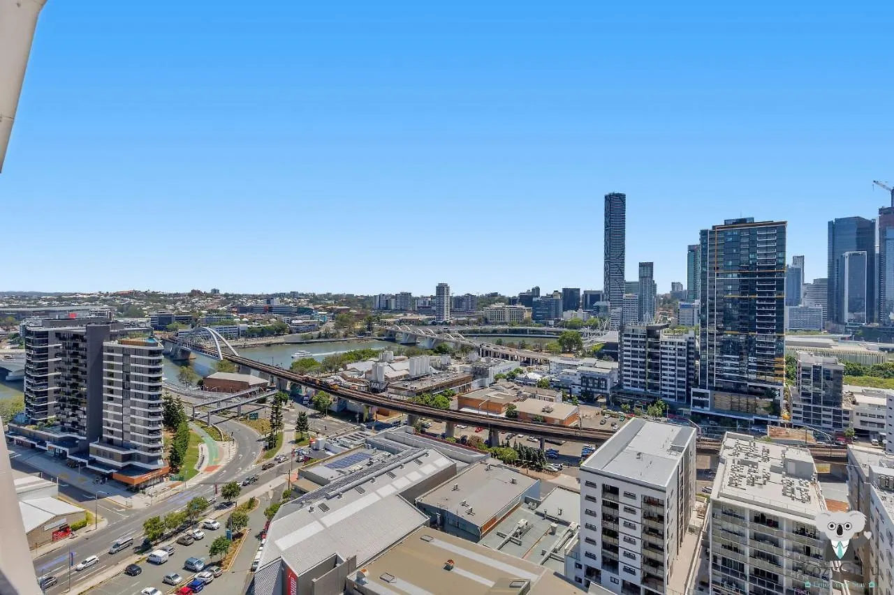 Kozyguru South Brisbane Kozy 1Bed Apt + Free Parking Qsb001 0*,