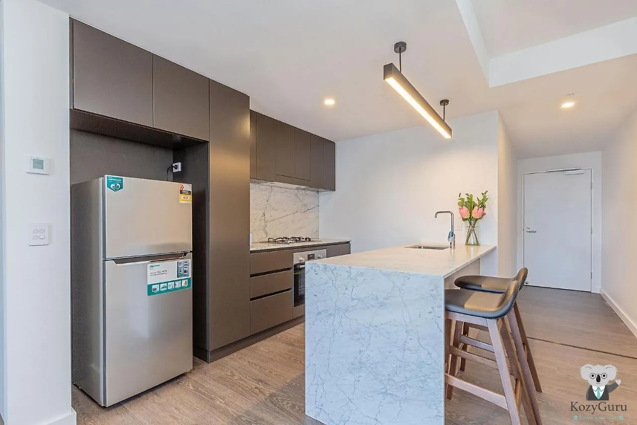Kozyguru South Brisbane Kozy 1Bed Apt + Free Parking Qsb001 Апартаменты