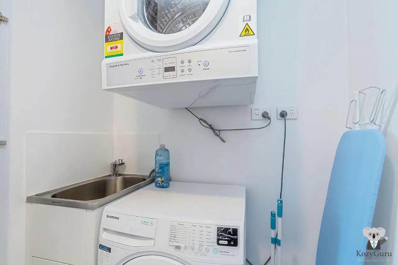 Kozyguru South Brisbane Kozy 1Bed Apt + Free Parking Qsb001 公寓